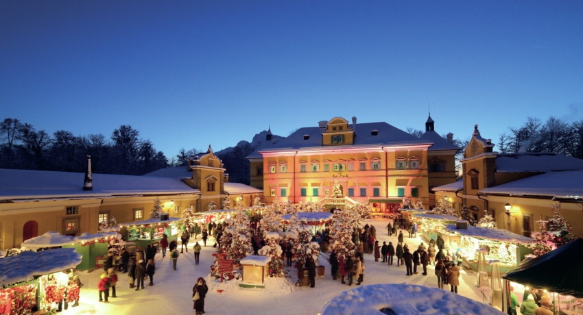 Adventzauber Schloss Hellbrunn Haupt_C_Tourismus Salzburg - Adventzauber mit Schloss Hellbrunn